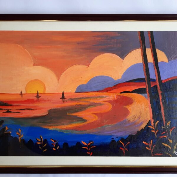 Abstract of Landscape Painting