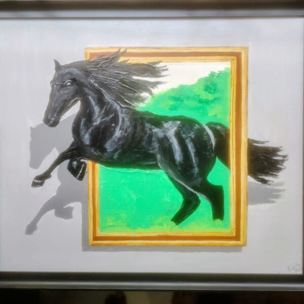 3D Painting of Horse